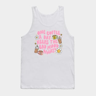 one coffee a day Tank Top